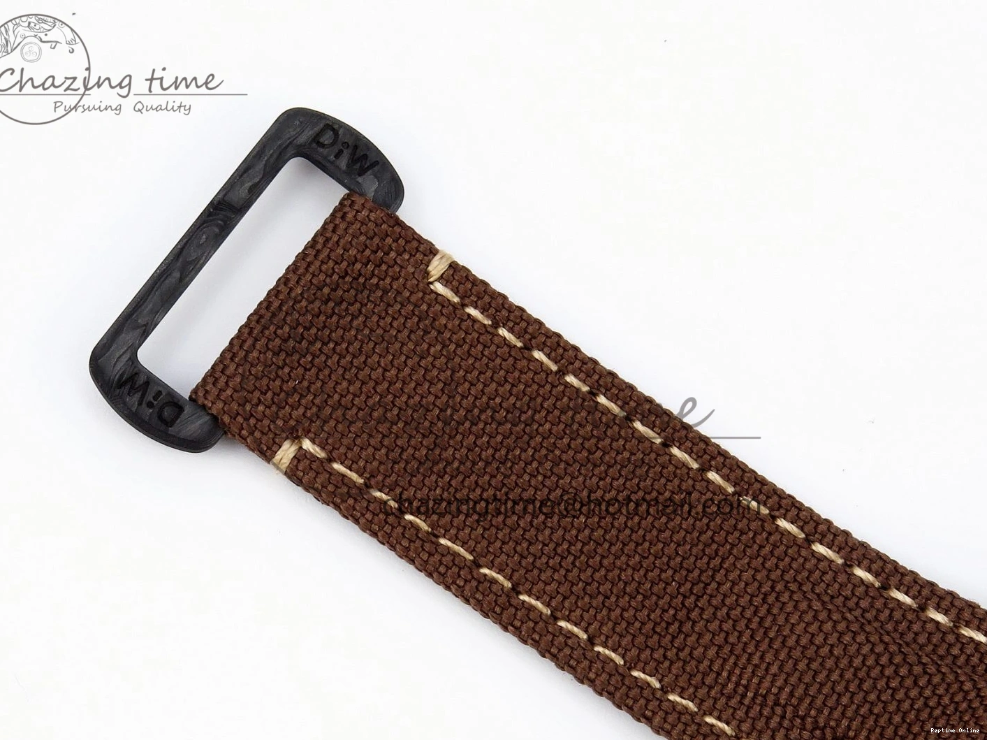 0122 Daytona DIW Carbon SS Case and Bezel DIWF Edition Brown Dial on Brown Nylon Strap A Comfortable 1888